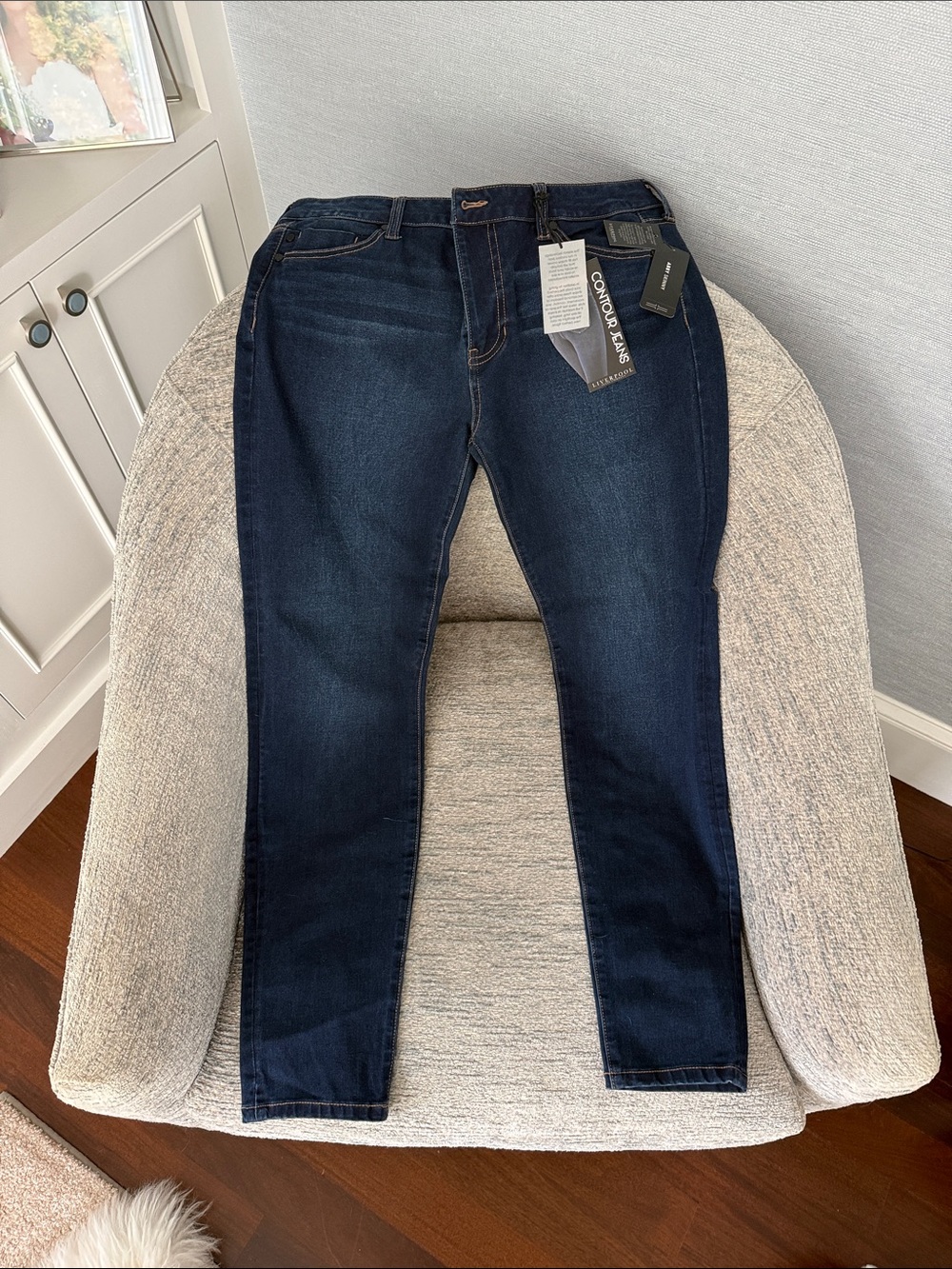 Liverpool Jeans Company Dark Indigo Skinny Jeans